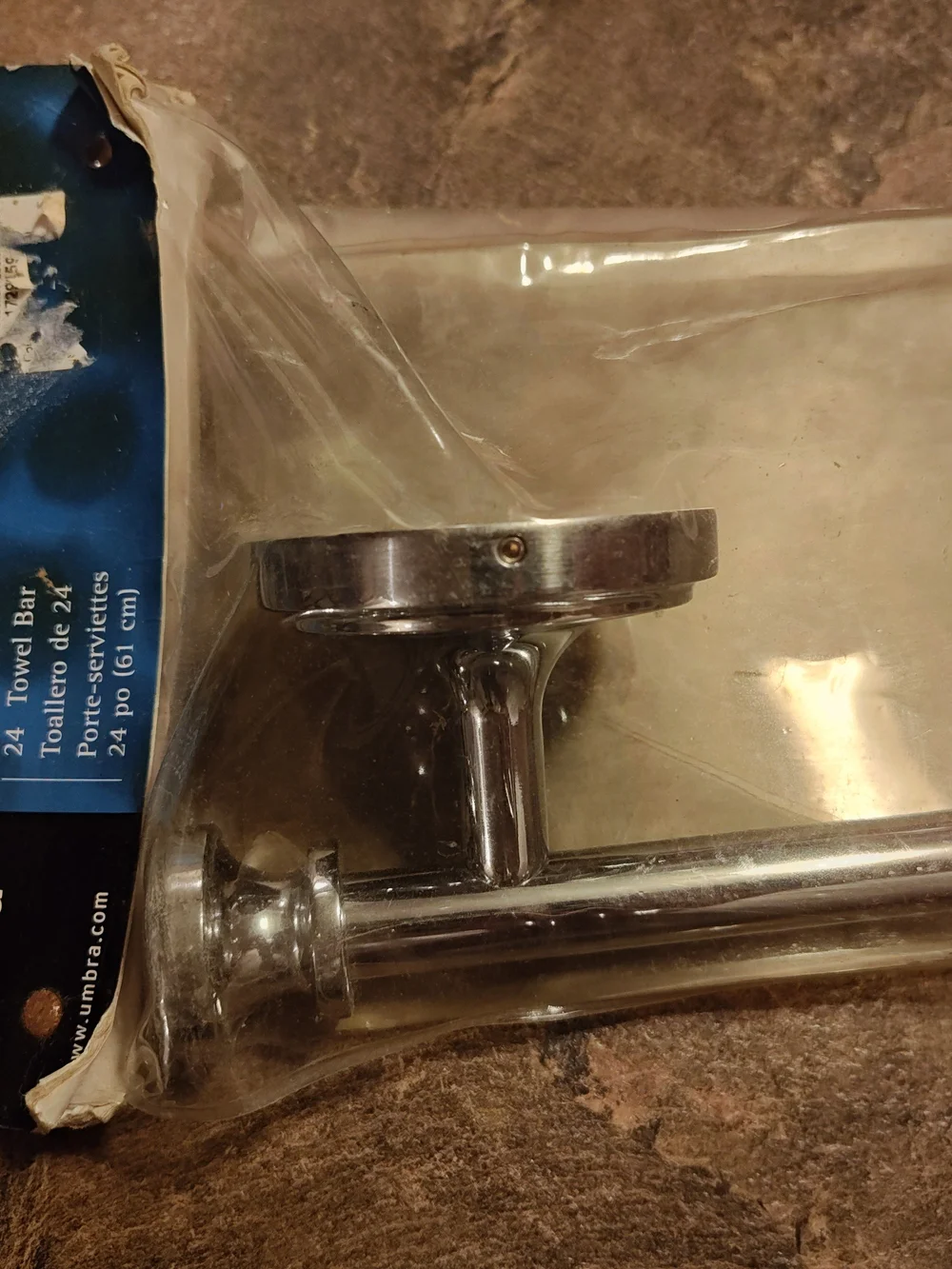 Umbra Chrome Towel Bar